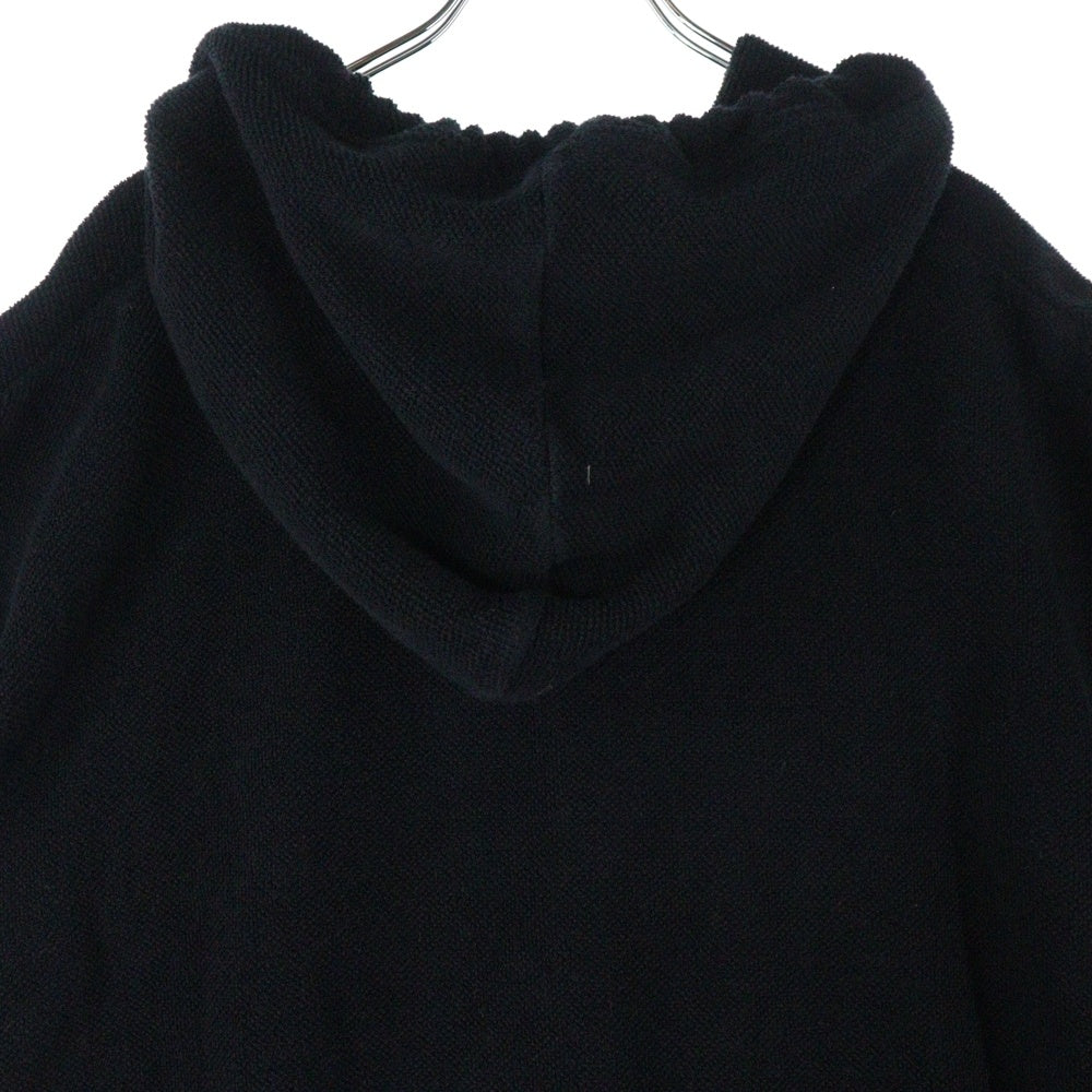 DSQUARED2(ディースクエアード) 20SS ノースリーブ フードパーカー フーディー フロントロゴ ブラック S7GU0378
