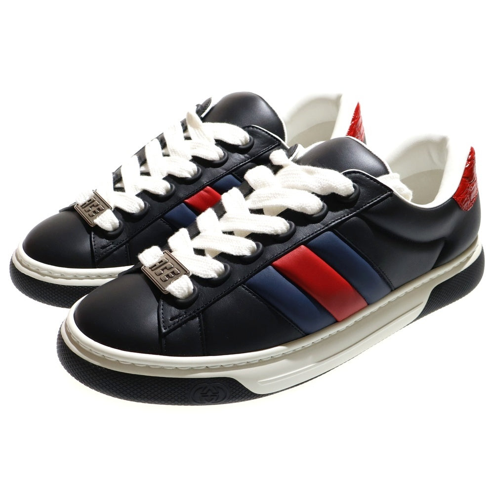 GUCCI(グッチ) HYPER ACE ハイパーエース ローカットスニーカー ブラック 791394 US10/28cm