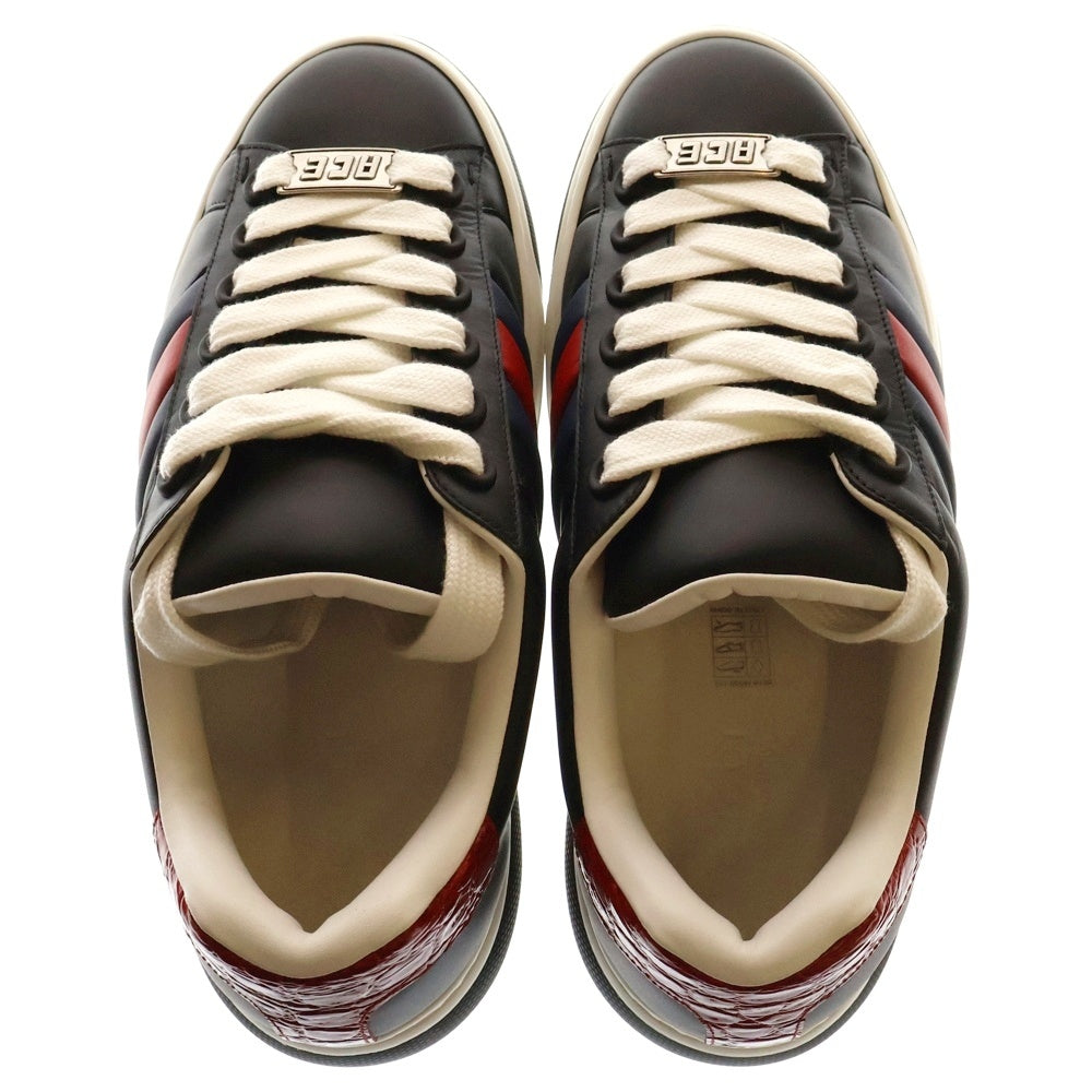 GUCCI(グッチ) HYPER ACE ハイパーエース ローカットスニーカー ブラック 791394 US10/28cm