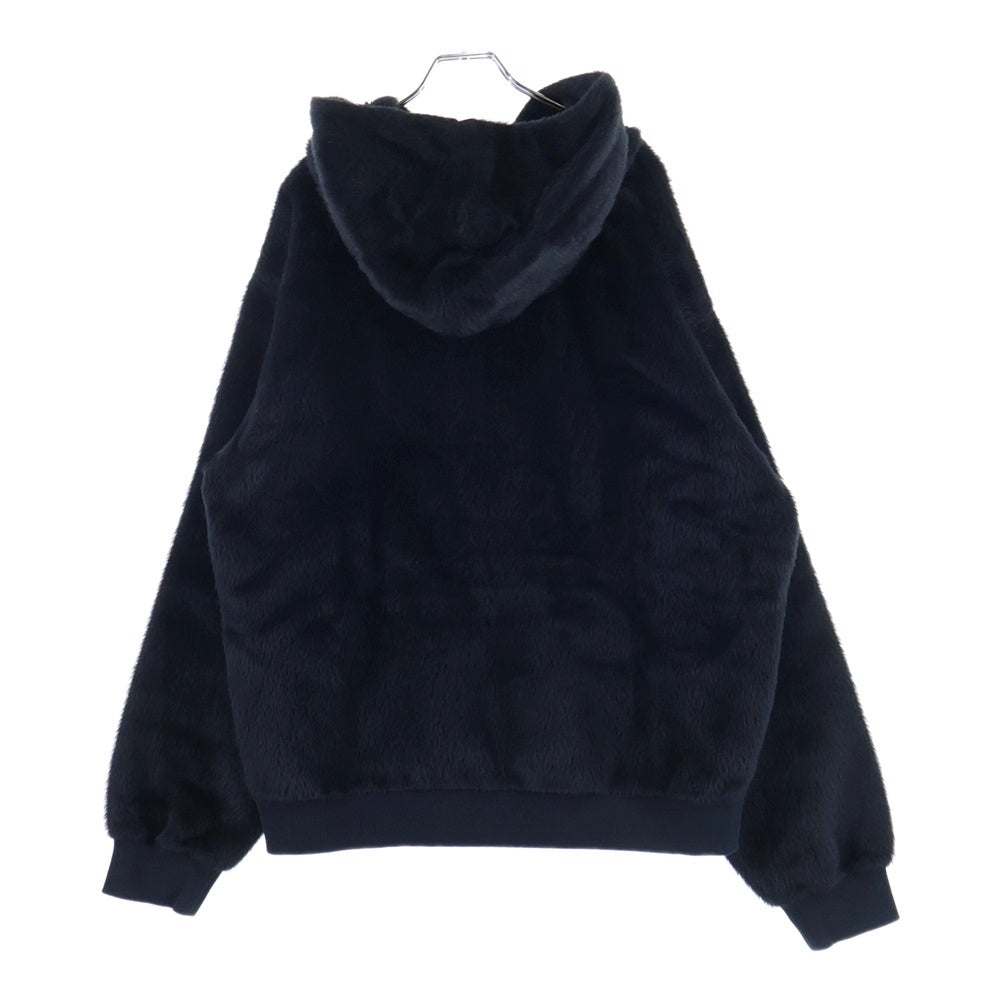 CELINE(セリーヌ) 22AW ロゴスタッズ アルパカ混 プルオーバーパーカー ブラック 2Y988925R