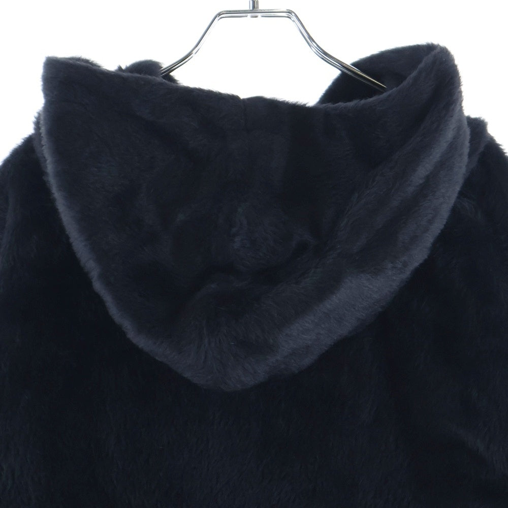 CELINE(セリーヌ) 22AW ロゴスタッズ アルパカ混 プルオーバーパーカー ブラック 2Y988925R