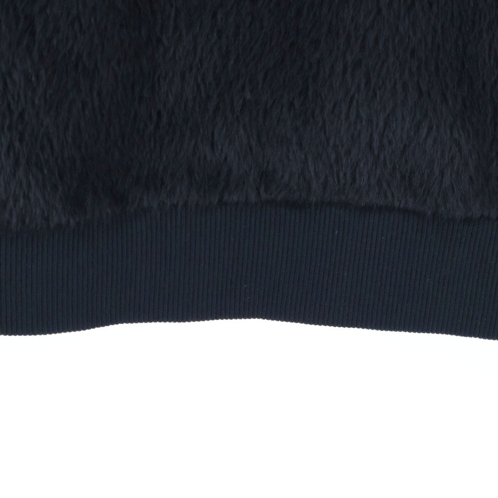 CELINE(セリーヌ) 22AW ロゴスタッズ アルパカ混 プルオーバーパーカー ブラック 2Y988925R