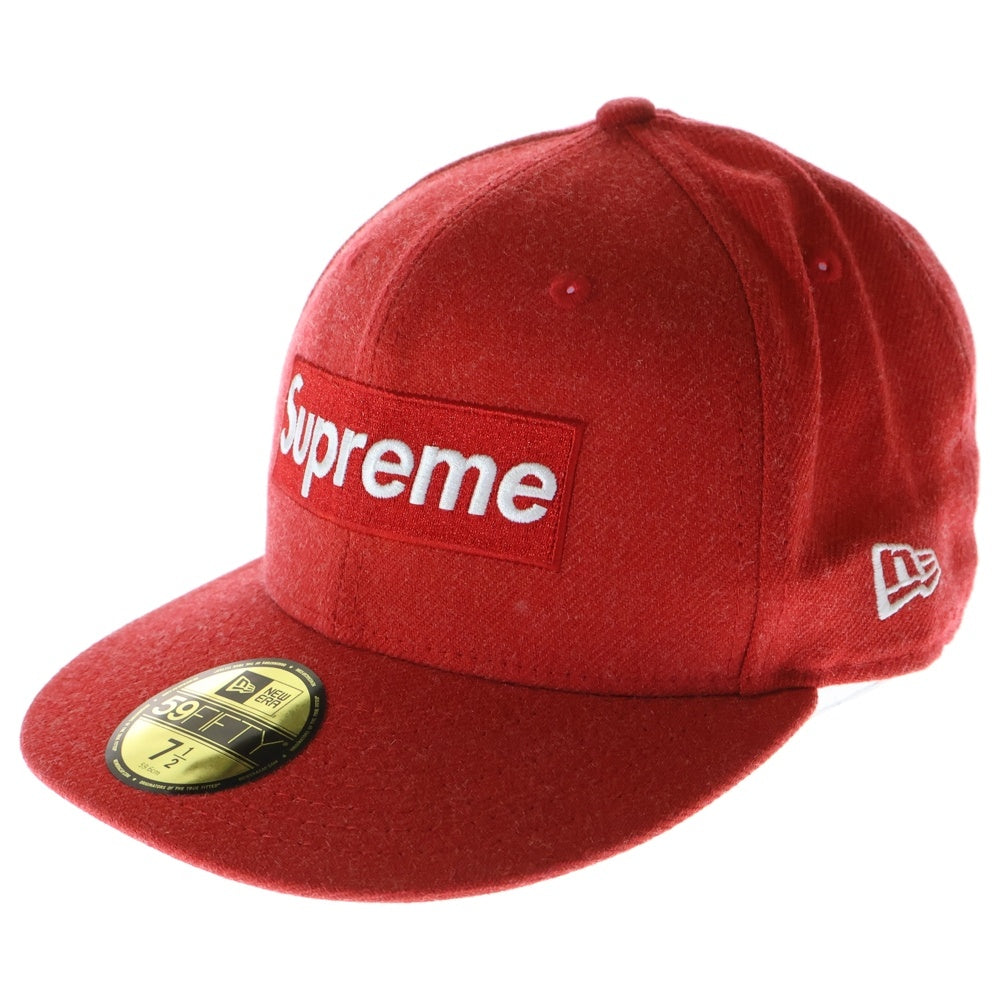 SUPREME(シュプリーム) 20AW× NewEra World Famous 1994 Box Logo ニューエラ ボックスロゴ 6パネルキャップ 帽子 レッド