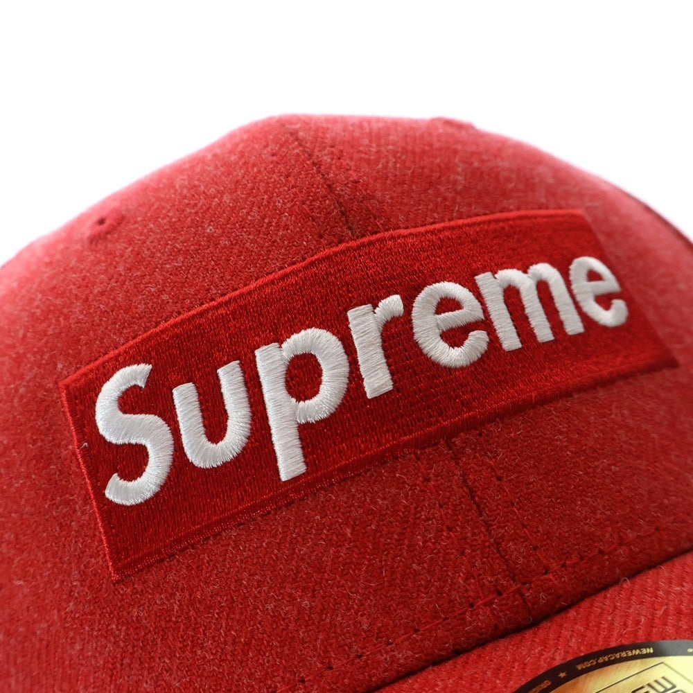 SUPREME(シュプリーム) 20AW× NewEra World Famous 1994 Box Logo ニューエラ ボックスロゴ 6パネルキャップ 帽子 レッド