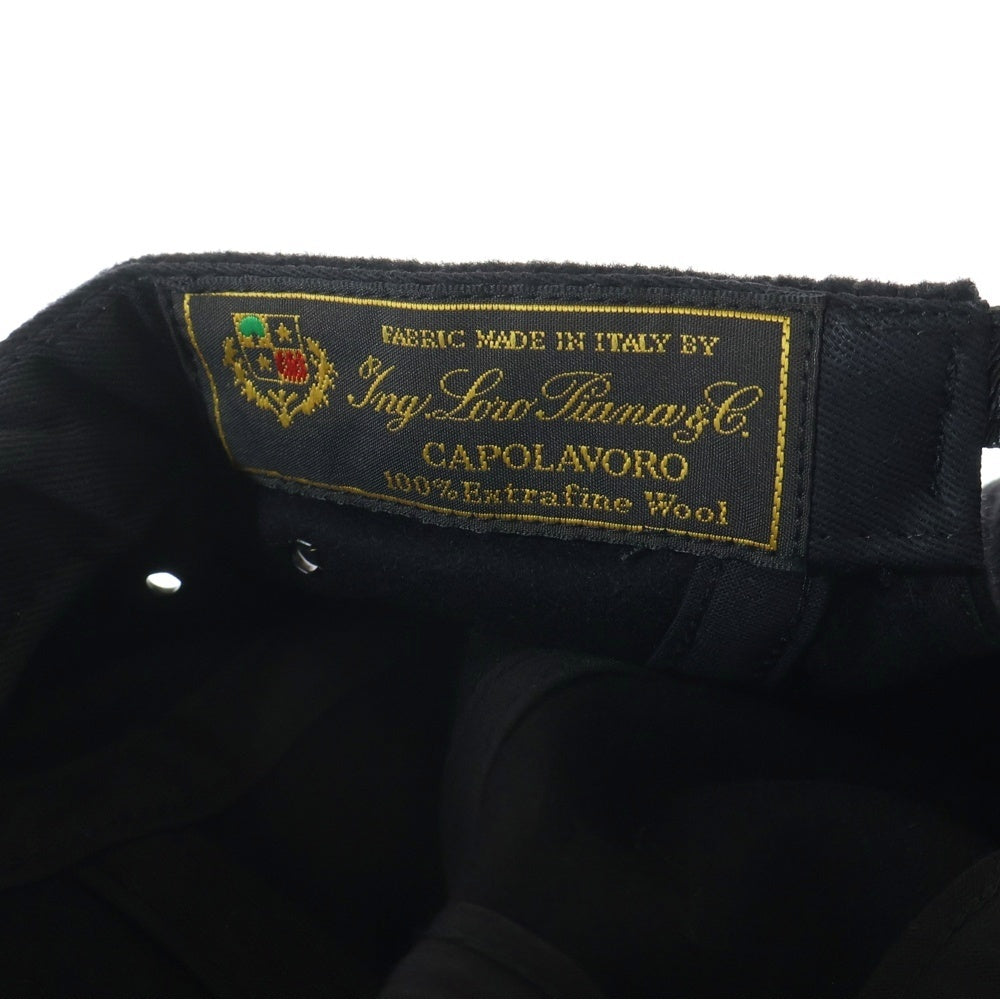 SUPREME(シュプリーム) 17AW Wool Camp Cap CAPOLAVORO ウールキャンプキャップ 帽子 ブラック