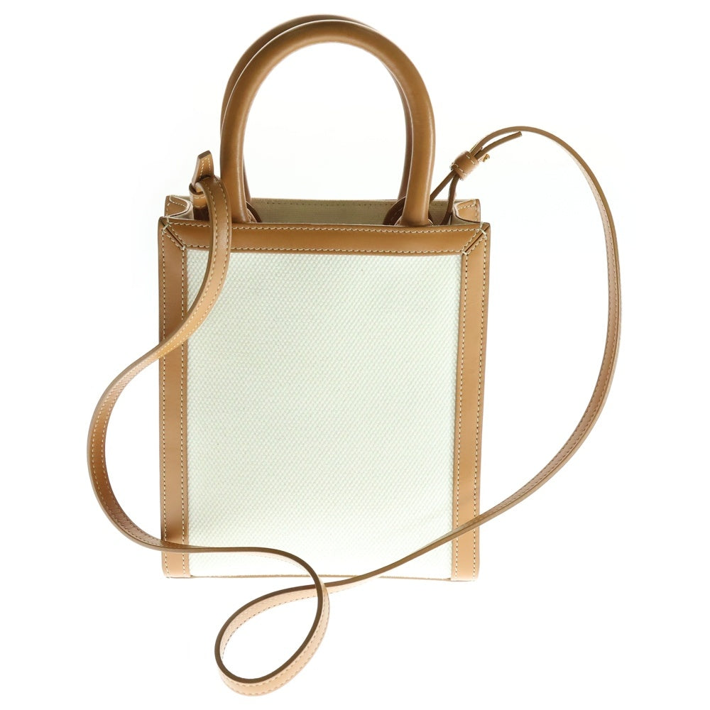 CELINE(セリーヌ) バーティカルカバ キャンバス 2WAY ハンドバッグ ショルダーバッグ ブラウン 193302BNZ
