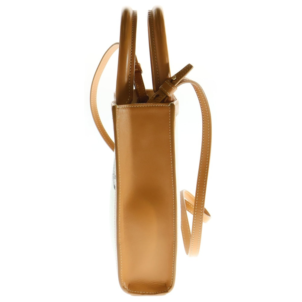 CELINE(セリーヌ) バーティカルカバ キャンバス 2WAY ハンドバッグ ショルダーバッグ ブラウン 193302BNZ