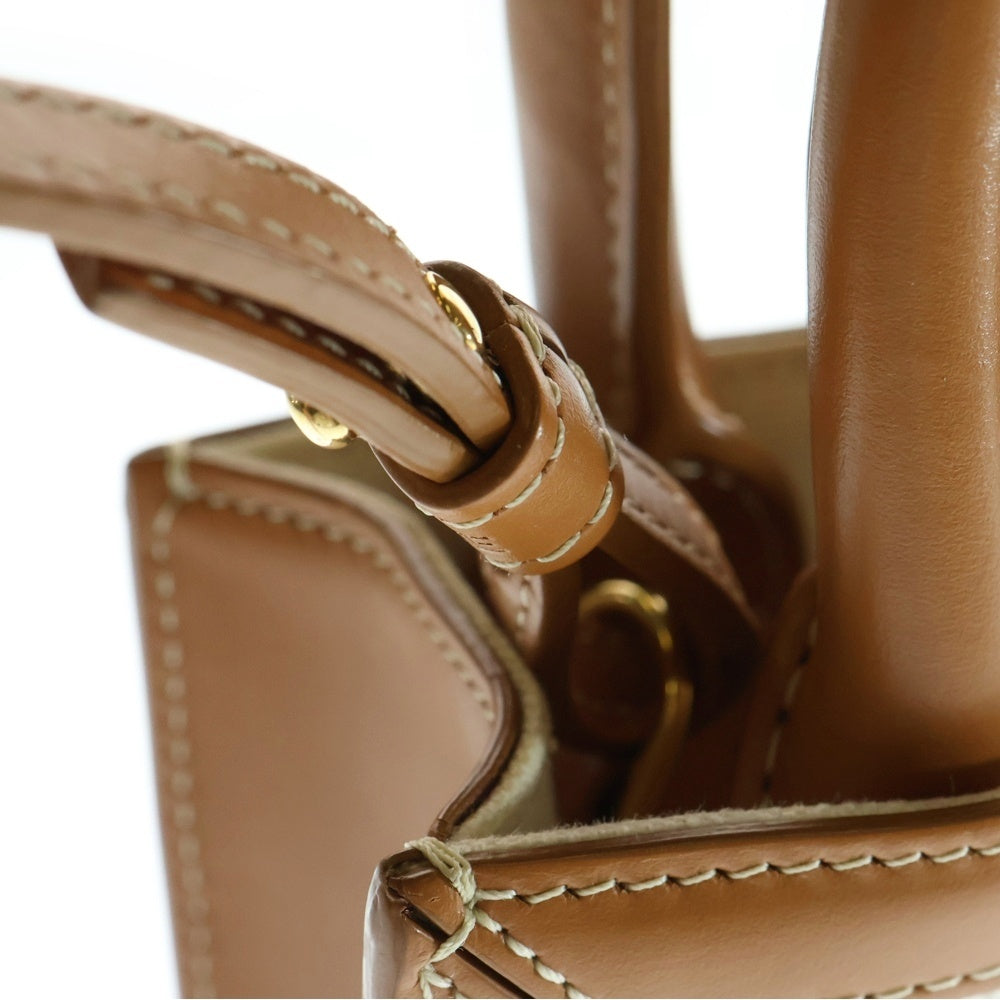 CELINE(セリーヌ) バーティカルカバ キャンバス 2WAY ハンドバッグ ショルダーバッグ ブラウン 193302BNZ