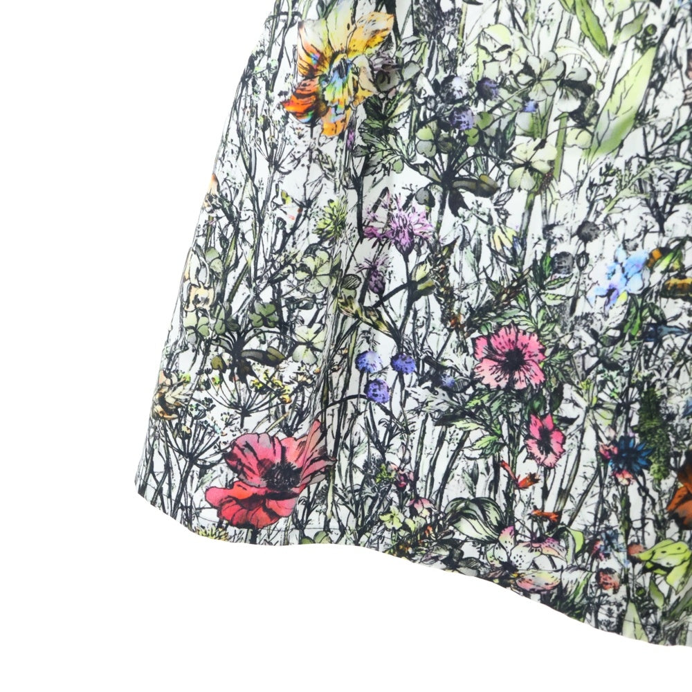 DIOR(ディオール) ミルフルール フラワー総柄 プリーツスカート マルチ 111J15A3887 レディース