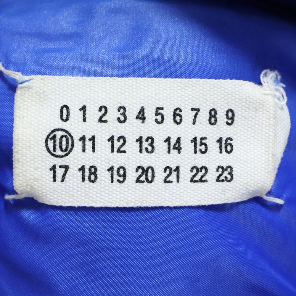 Martin Margiela(マルタンマルジェラ) 08AW ここのえ期 ダウンベスト ブルー 02494/03/01/0082