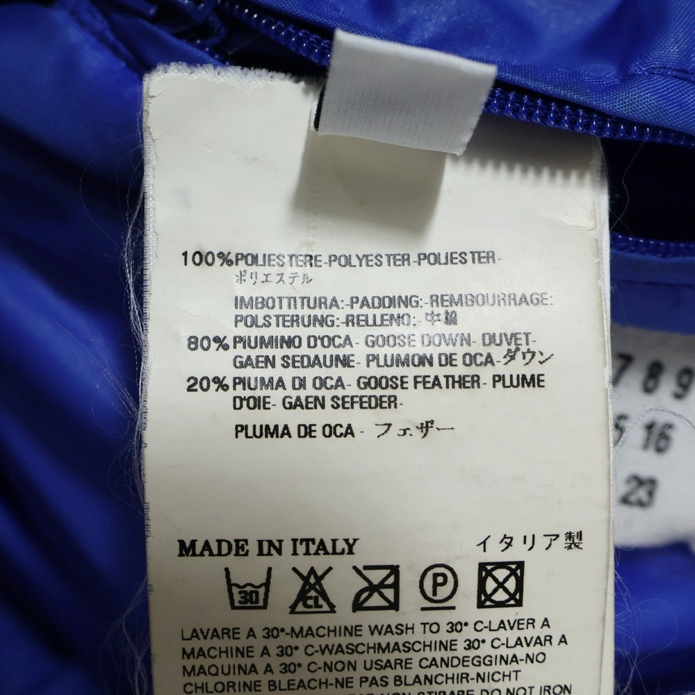 Martin Margiela(マルタンマルジェラ) 08AW ここのえ期 ダウンベスト ブルー 02494/03/01/0082