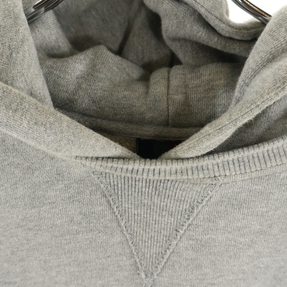 KITH(キス) WILLIAMS II HOODIE ワンポイントロゴ プルオーバーパーカー フーディー グレー KH2221