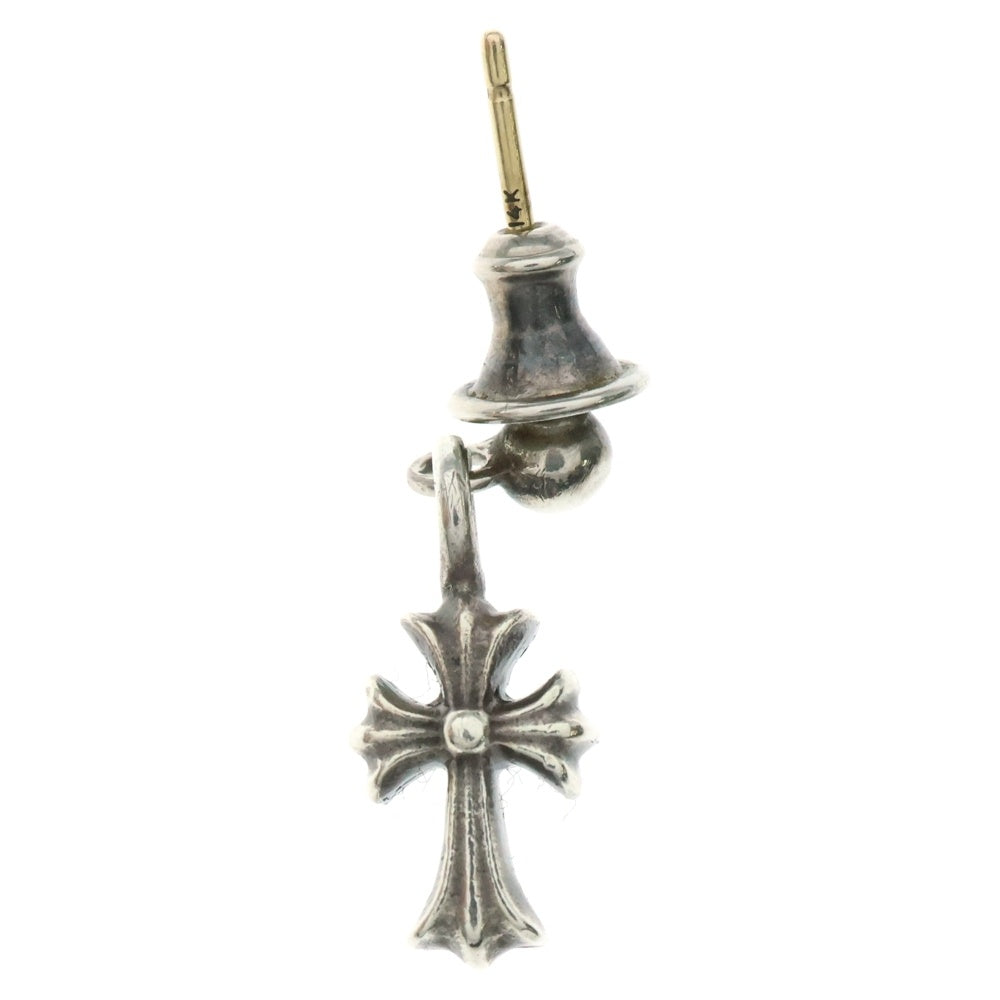 CHROME HEARTS(クロムハーツ) DRP STCK CH CRS スタックCH クロスドロップ ピアス シルバー