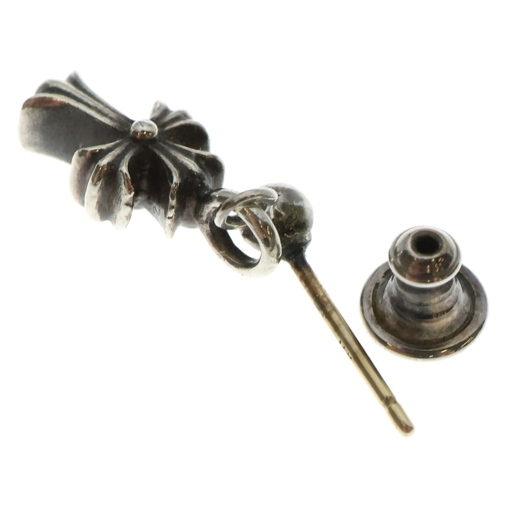 CHROME HEARTS(クロムハーツ) DRP STCK CH CRS スタックCH クロスドロップ ピアス シルバー