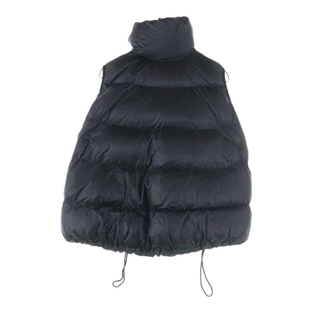 Sacai(サカイ) 21AW Puffer Vest スタンドネック パファーベスト ジャケット レディース ブラック SCW-038
