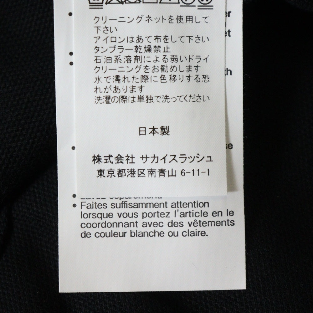 Sacai(サカイ) ×CarHartt カーハート ラップスカート レディース 23‐06745 ブラック