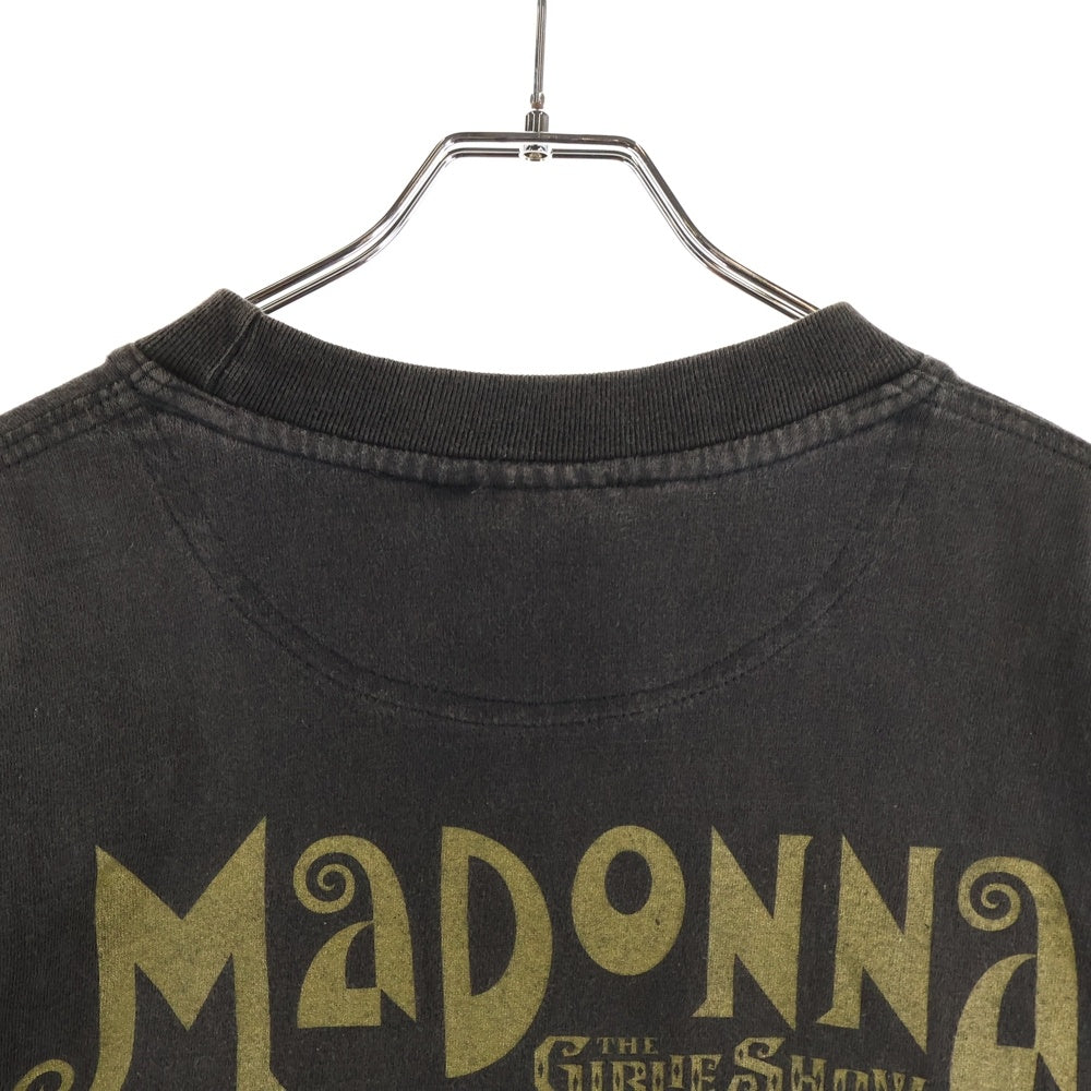 VINTAGE(ヴィンテージ) 90s MADONNA GIRLIE SHOW マドンナ ガーリー ショー プリント半袖Tシャツ カットソー ブラック