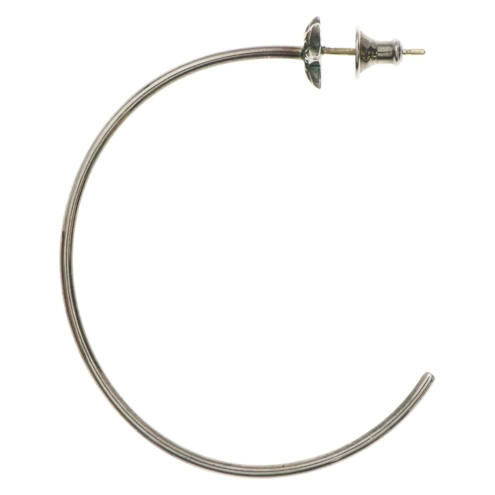 CHROME HEARTS(クロムハーツ) HOOP STAR スター フープ ピアス シルバー