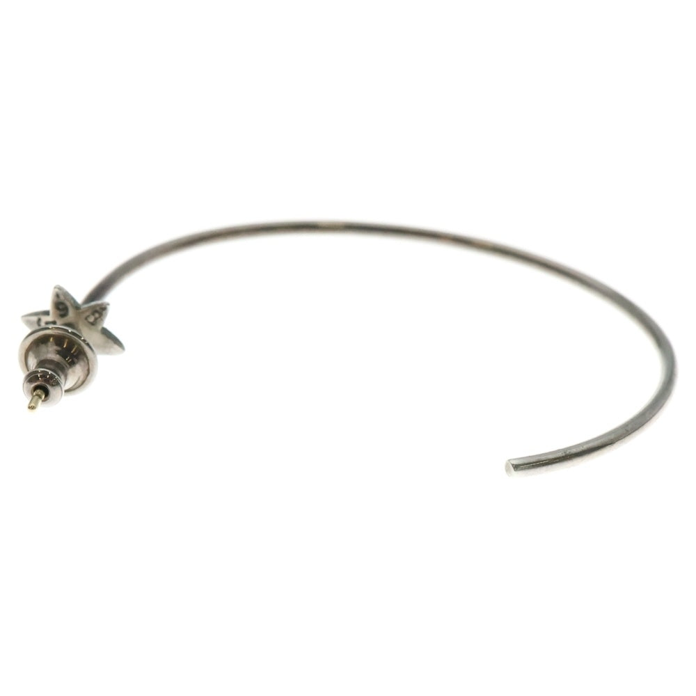 CHROME HEARTS(クロムハーツ) HOOP STAR スター フープ ピアス シルバー