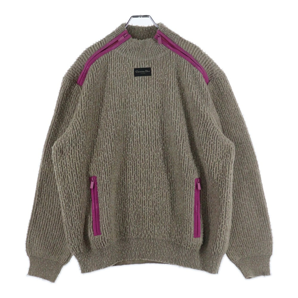 Dior HOMME(ディオールオム) 23AW CASENTINN WOOL カセンティーノ ウールニット セーター ベージュ 383M640AT547