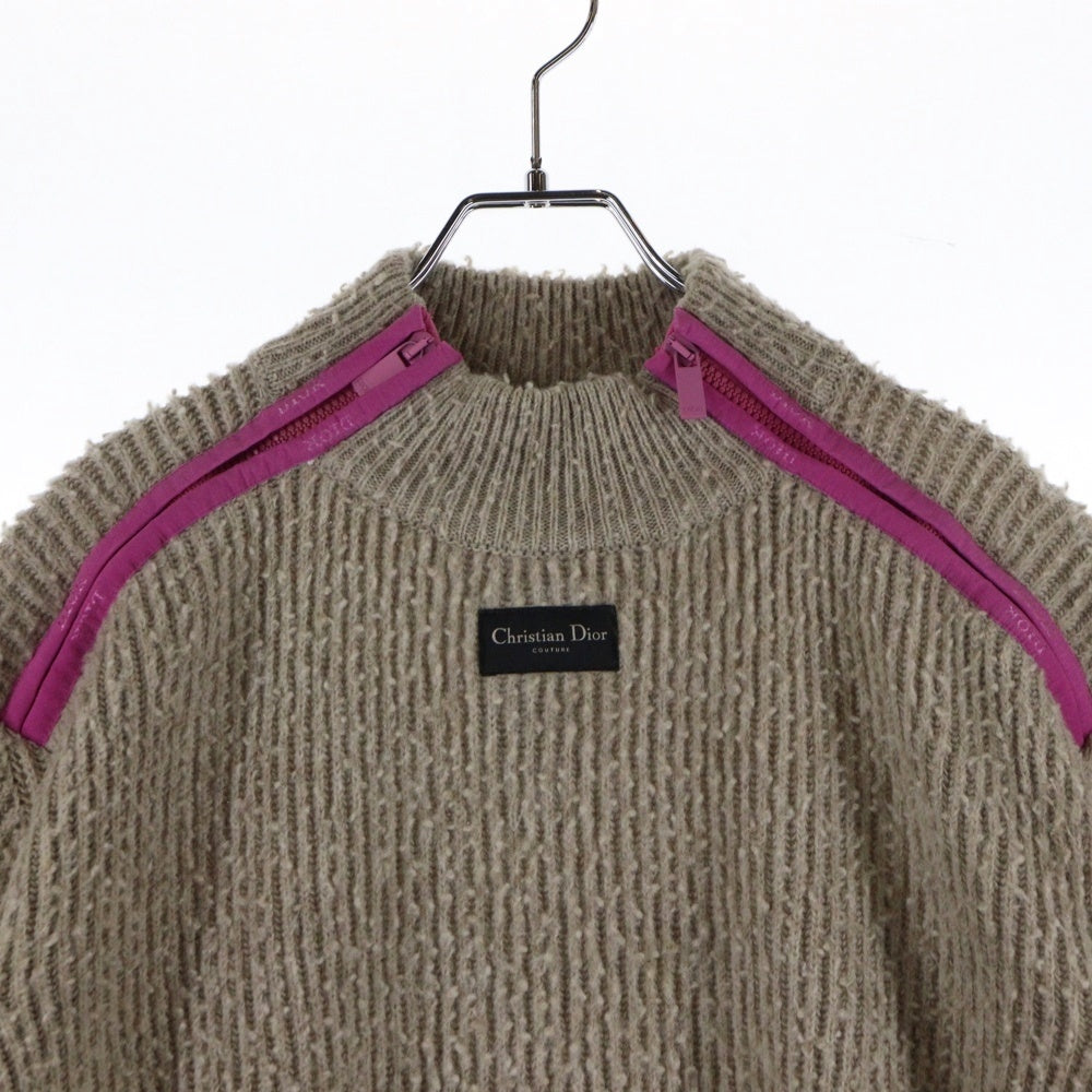 Dior HOMME(ディオールオム) 23AW CASENTINN WOOL カセンティーノ ウールニット セーター ベージュ 383M640AT547