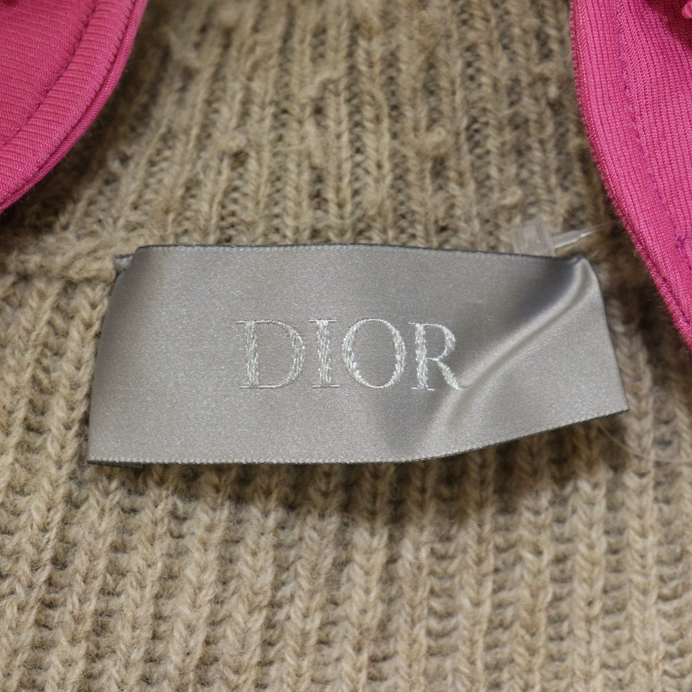 Dior HOMME(ディオールオム) 23AW CASENTINN WOOL カセンティーノ ウールニット セーター ベージュ 383M640AT547