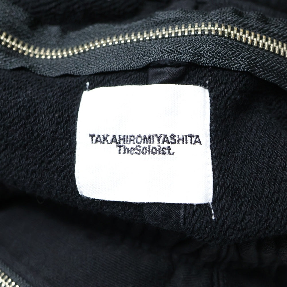 TAKAHIROMIYASHITA The SoloIst.(タカヒロミヤシタザソロイスト) 21AW SPACE JOGGER PANTS スペースジョガーパンツ ブラック sc0009AW21
