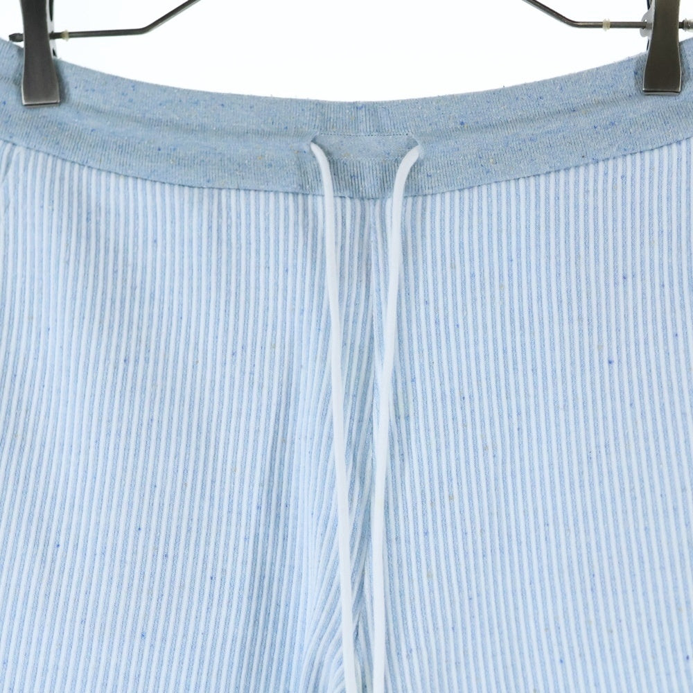 THOM BROWNE(トムブラウン) SILK FLECKED SWEATSHORTS ストライプ ハーフパンツ ショーツ ブルー MJQ200A-J0142-480