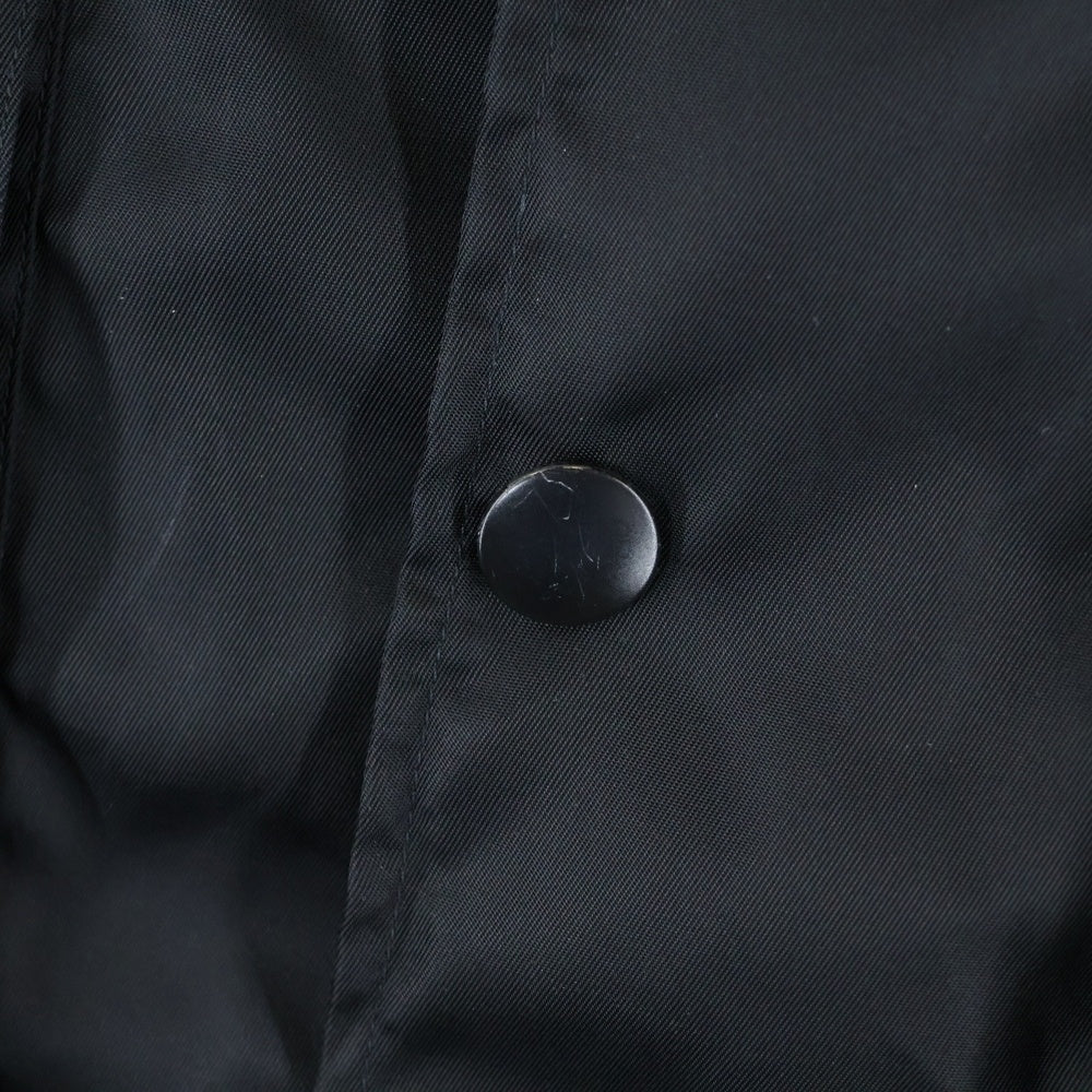 PRADA(プラダ) 19AW トライアングルロゴ ナイロン半袖シャツ ブラック SC491 S192 I18