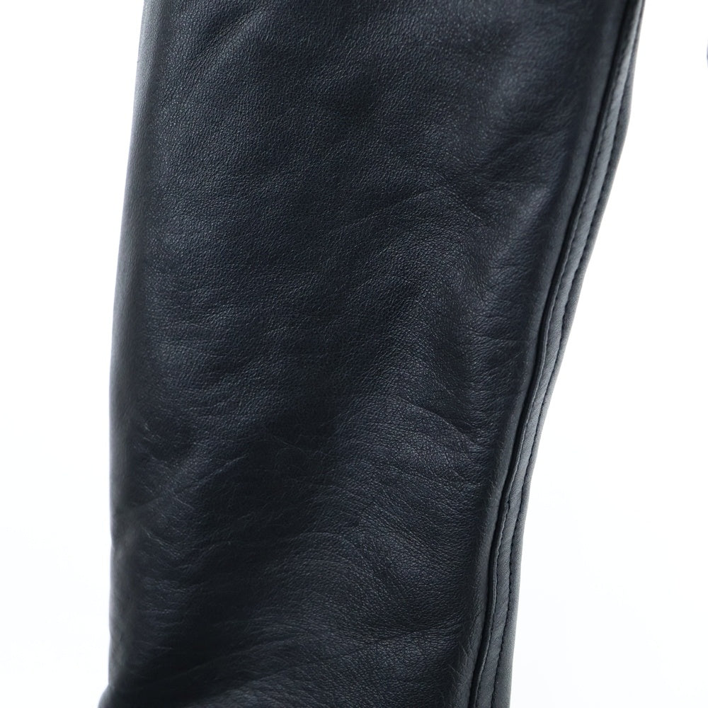 Rick Owens(リックオウエンス) 22SS LUKES STOOGES ダブルライダースジャケット レザージャケット ブラック RU01B1771