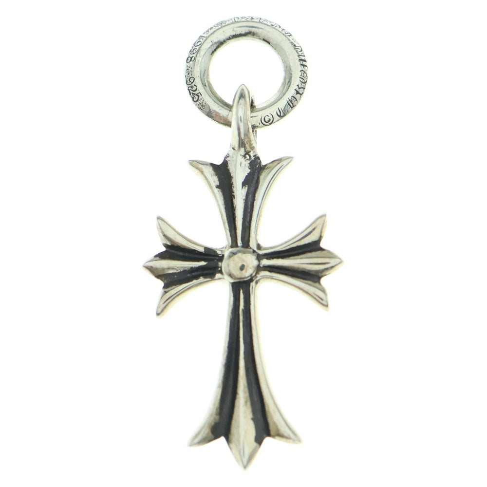 CHROME HEARTS(クロムハーツ) TINY CH CROSS タイニーCHクロス チャーム ネックレストップ シルバー BCA382