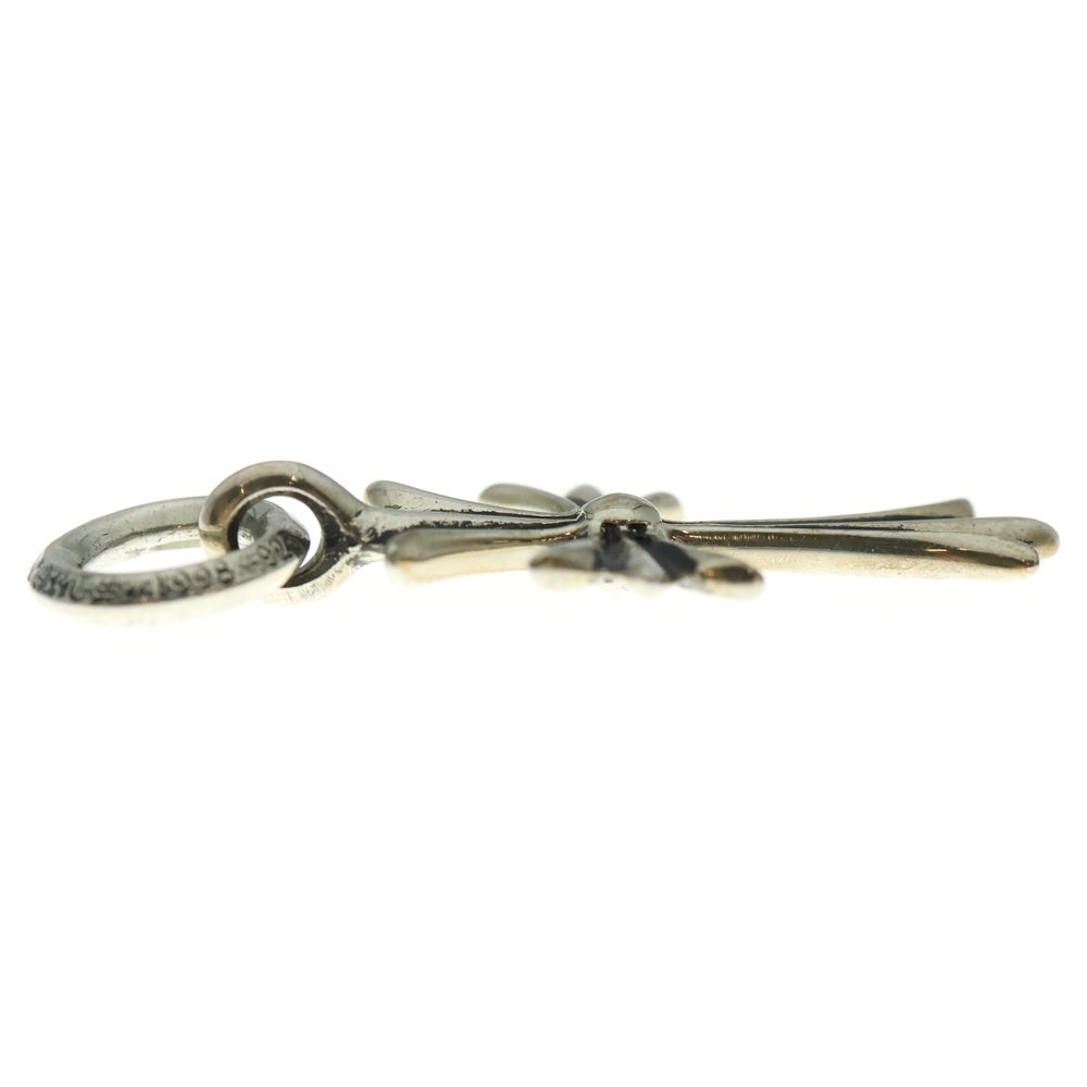 CHROME HEARTS(クロムハーツ) TINY CH CROSS タイニーCHクロス チャーム ネックレストップ シルバー BCA382