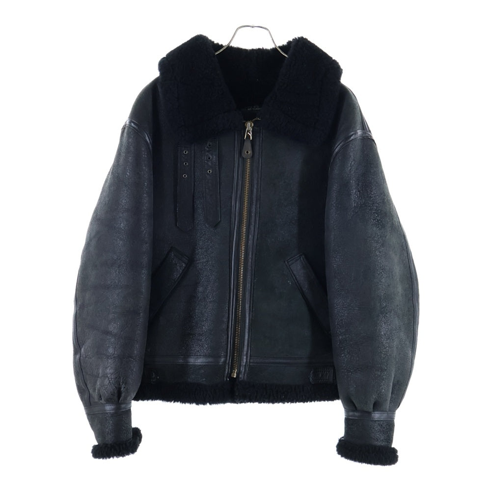 AVIREX(アヴィレックス) B-3 MOUTON FLIGHT JACKET ムートン フライト ジャケット ブラック