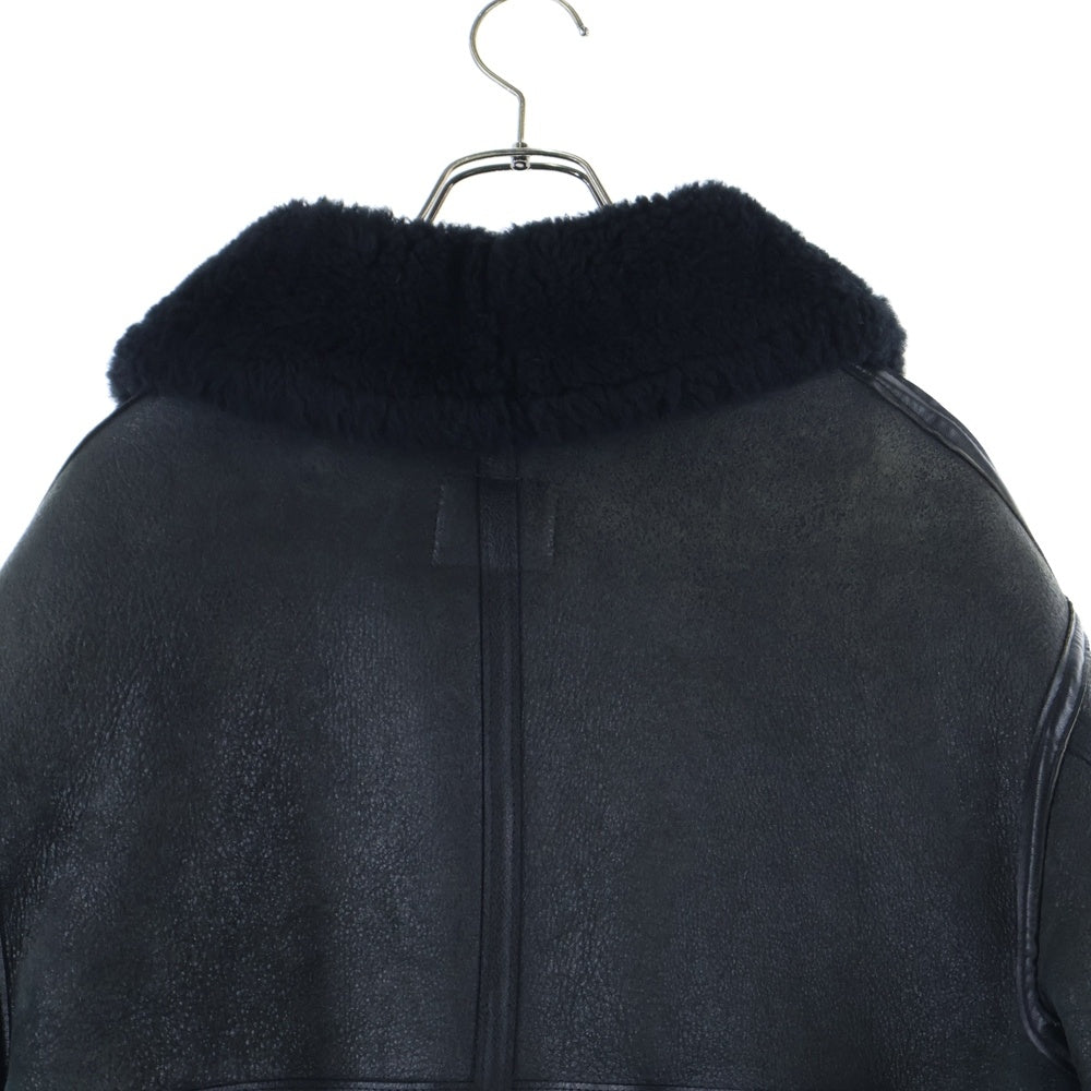 AVIREX(アヴィレックス) B-3 MOUTON FLIGHT JACKET ムートン フライト ジャケット ブラック