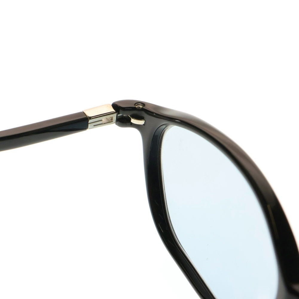 GUCCI(グッチ) ブラックフレーム オーバルレンズ サングラス アイウェア ブラック/ブルー GG-2428J