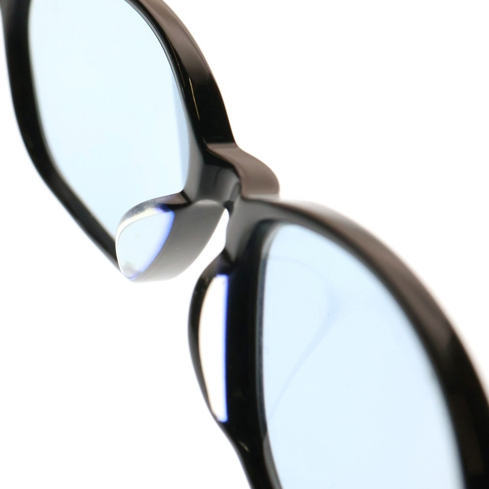 GUCCI(グッチ) ブラックフレーム オーバルレンズ サングラス アイウェア ブラック/ブルー GG-2428J