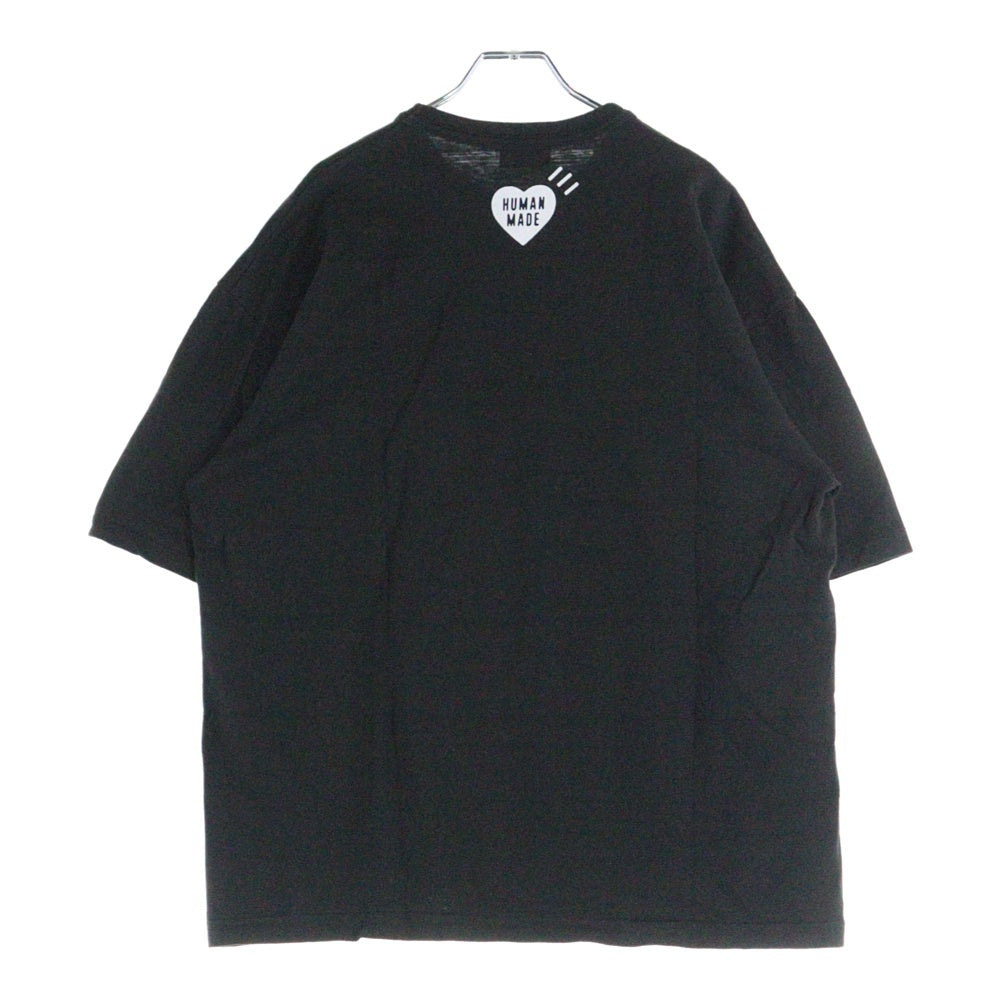 HUMAN MADE(ヒューマンメイド) GRAPHIC T-SHIRT タイガープリント グラフィック 半袖Tシャツ カットソー ブラック HM30TE007