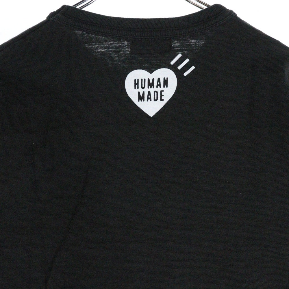 HUMAN MADE(ヒューマンメイド) GRAPHIC T-SHIRT タイガープリント グラフィック 半袖Tシャツ カットソー ブラック HM30TE007