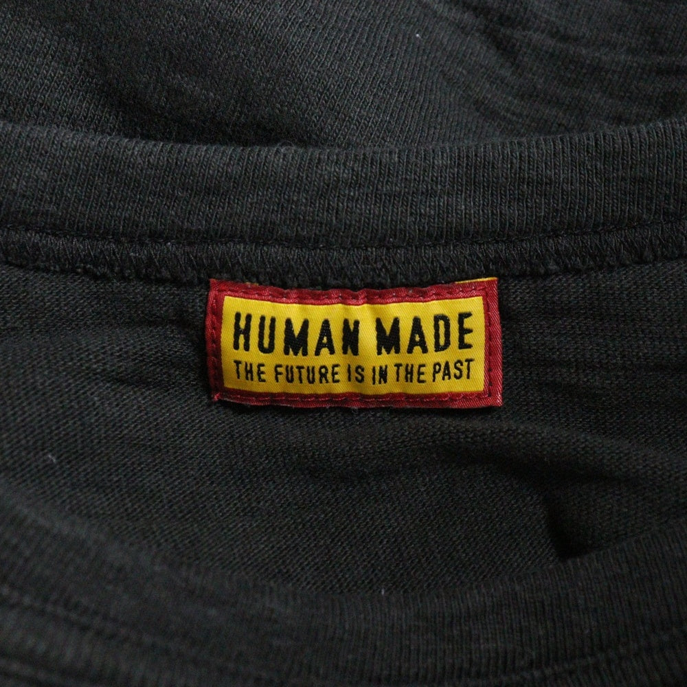 HUMAN MADE(ヒューマンメイド) GRAPHIC T-SHIRT タイガープリント グラフィック 半袖Tシャツ カットソー ブラック HM30TE007