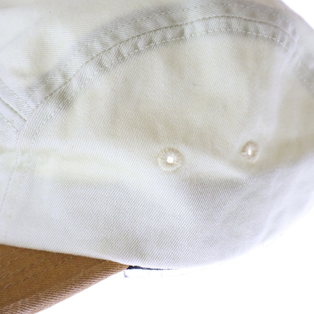 SUPREME(シュプリーム) 24SS Pigment 2-Tone Camp Cap ピグメントツートーンキャンプキャップ 帽子 ホワイト/ブラウン