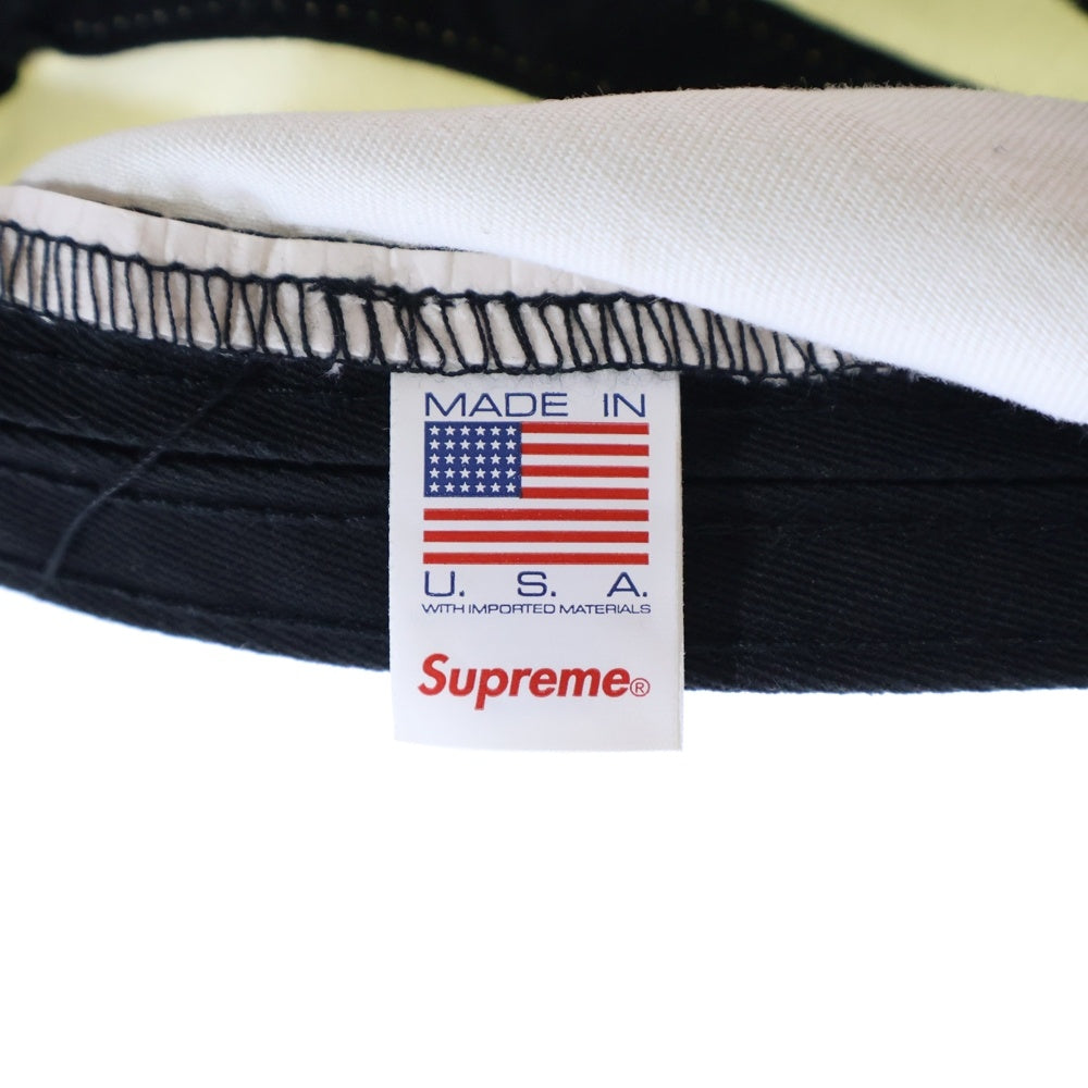 SUPREME(シュプリーム) 24SS Pigment 2-Tone Camp Cap ピグメントツートーンキャンプキャップ 帽子 ホワイト/ブラウン