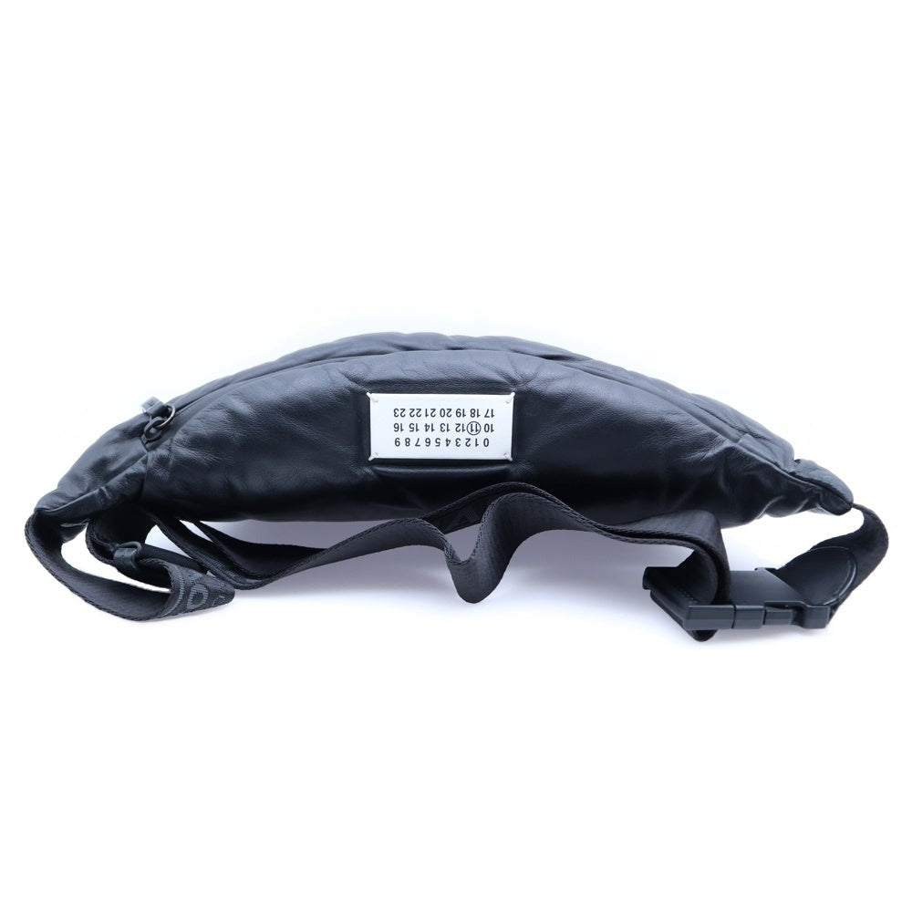 MM6 Maison Margiela(エムエムシックスメゾンマルジェラ) 19AW グラムスラム ベルトバッグ ボディバッグ ブラック S61WB0000