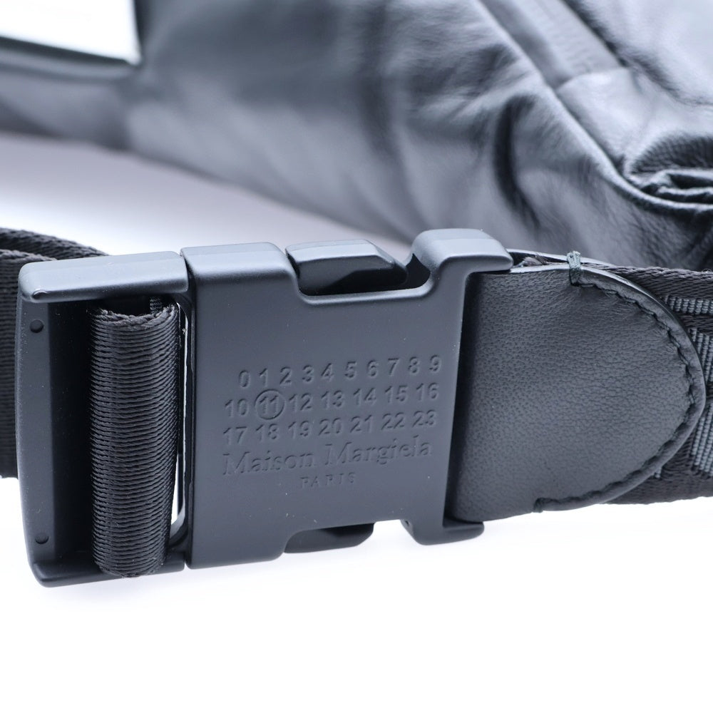 MM6 Maison Margiela(エムエムシックスメゾンマルジェラ) 19AW グラムスラム ベルトバッグ ボディバッグ ブラック S61WB0000