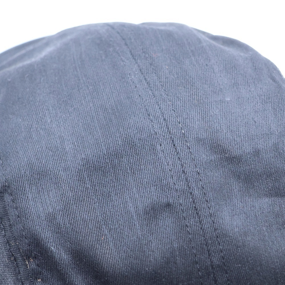 SUPREME(シュプリーム) 24SS ×MM6 Maison Margiela Painted Camp Cap メゾンマルジェラ ペイント キャンプ 帽子 ブラック