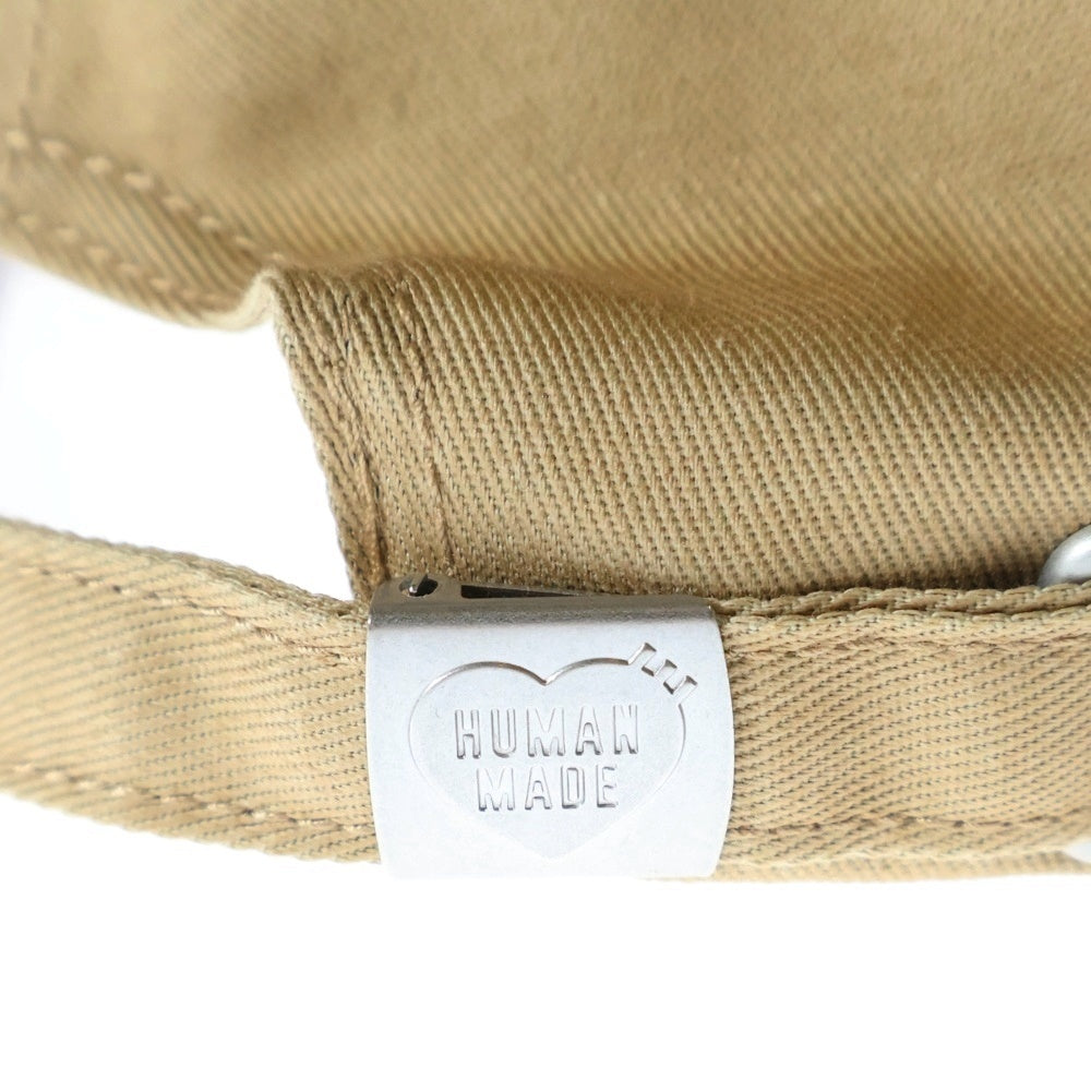 HUMAN MADE(ヒューマンメイド) 6PANEL TWILL CAP 6パネル ツイルキャップ 帽子 ブラウン HM29GD050