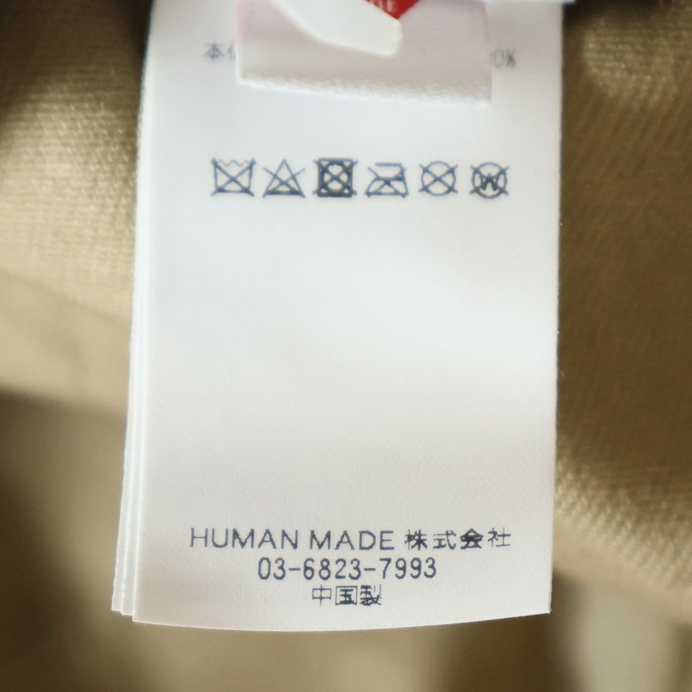 HUMAN MADE(ヒューマンメイド) 6PANEL TWILL CAP 6パネル ツイルキャップ 帽子 ブラウン HM29GD050