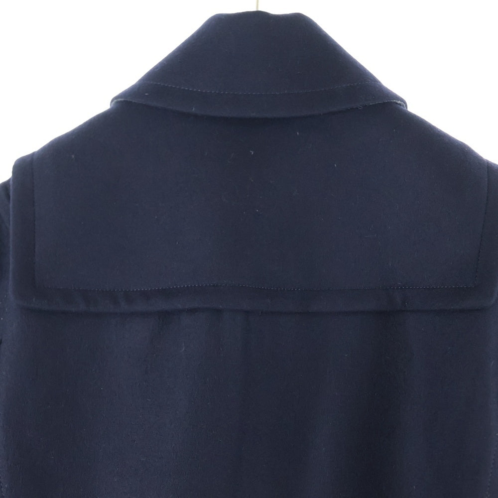 Sacai(サカイ) 24AW Wool Melton Jacket ウールメルトンジャケット ダッフルコート アウター ブラック 24-03415M