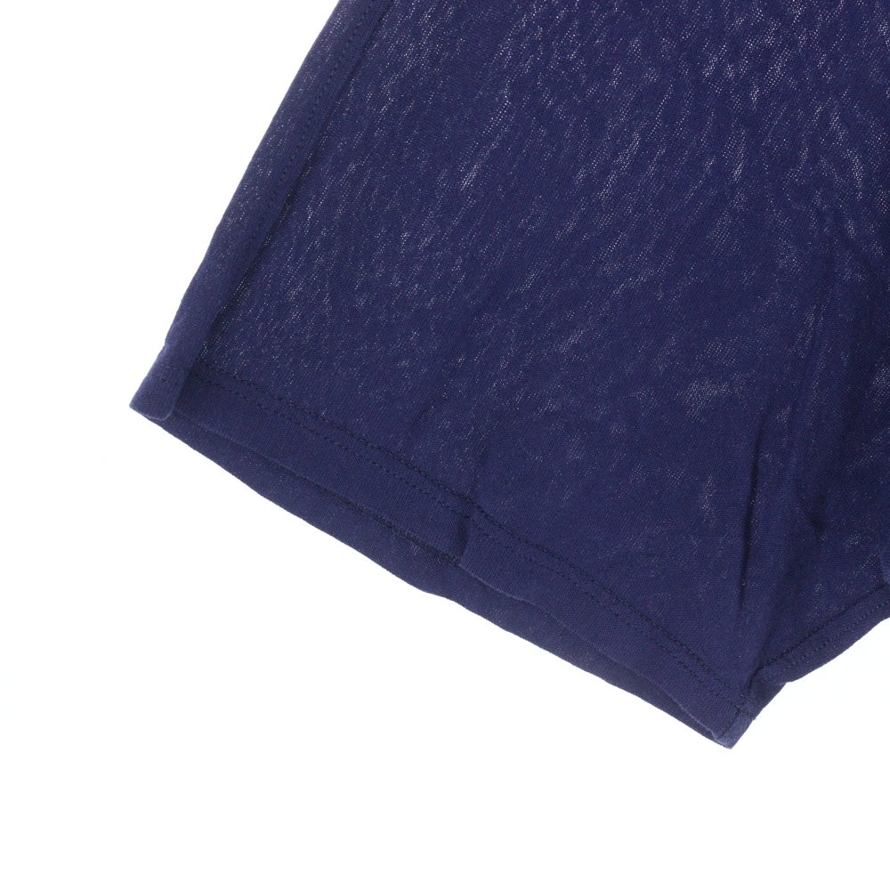 STONE ISLAND(ストーンアイランド) ネックロゴ 半袖Tシャツカットソー パープル 7615206E5