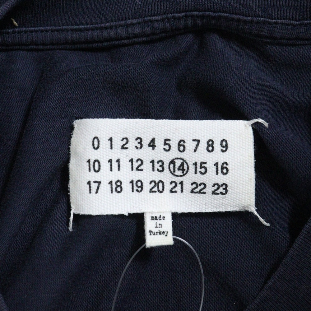Maison Margiela 1(メゾンマルジェラ) 20AW ステレオタイプ半袖 Tシャツ カットソー ネイビー S50GC0623