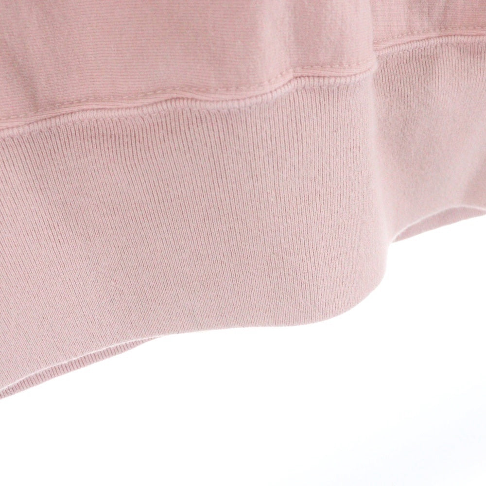 AURALEE(オーラリー) SUPER MILLED SWEAT P/O クルーネック 長袖スウェットトレーナー ピンク A20AP02SM